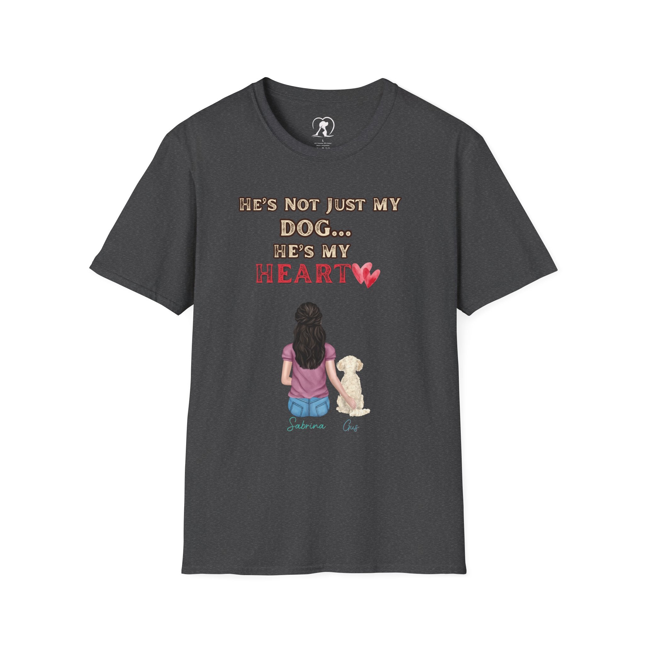 Dog Lover T‑Shirt — "He’s Not Just My Dog… He’s My Soul"