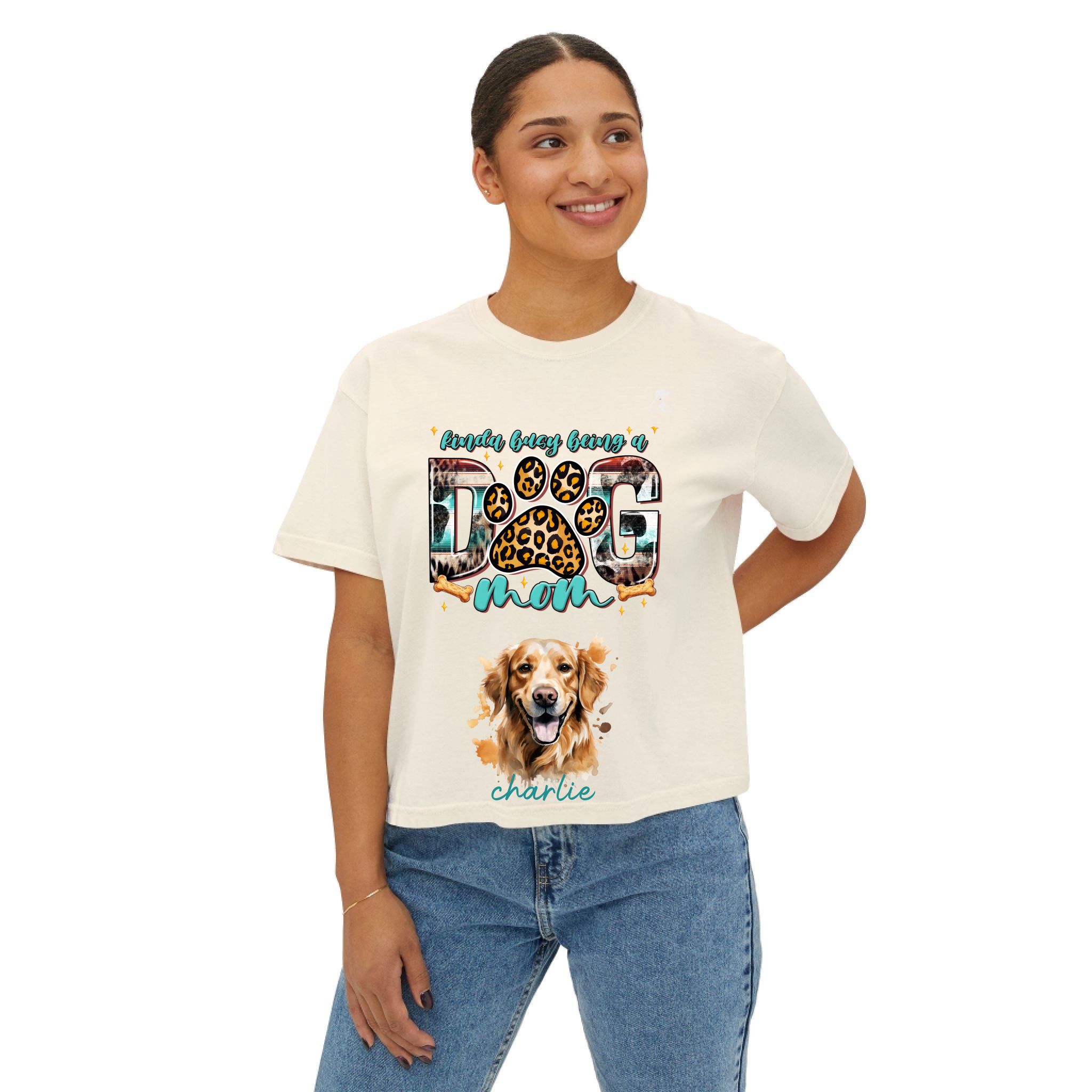 Dog Mom Club Tee– Cute Gift for Pet Lovers🐾