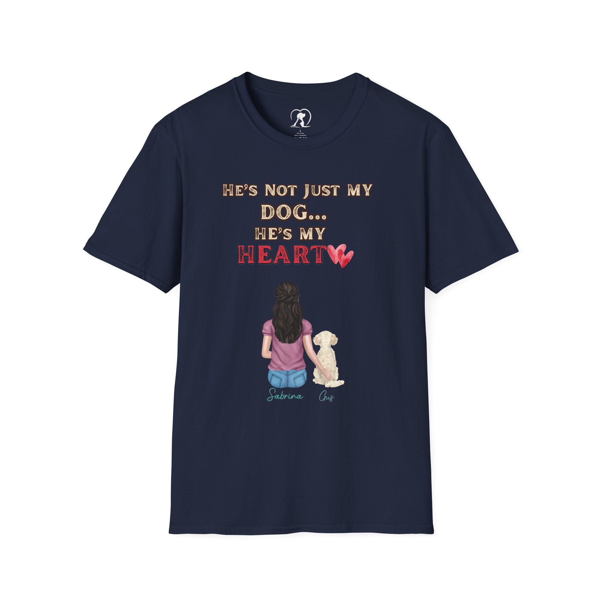 Dog Lover T‑Shirt — "He’s Not Just My Dog… He’s My Soul"