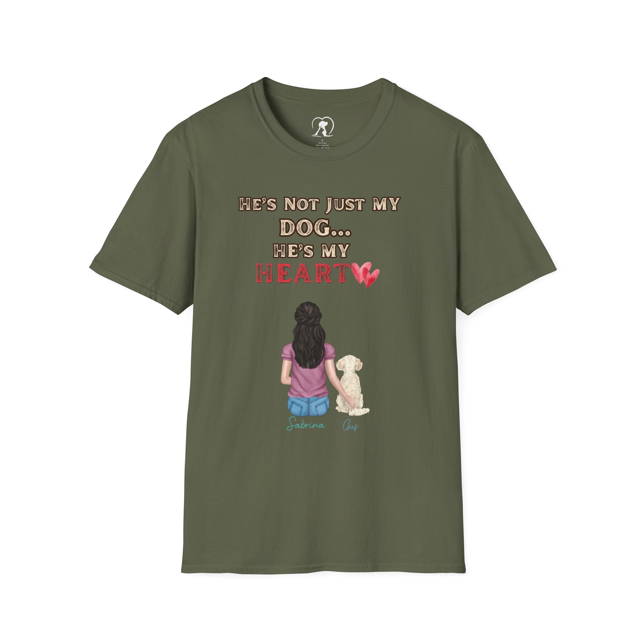 Dog Lover T‑Shirt — "He’s Not Just My Dog… He’s My Soul"